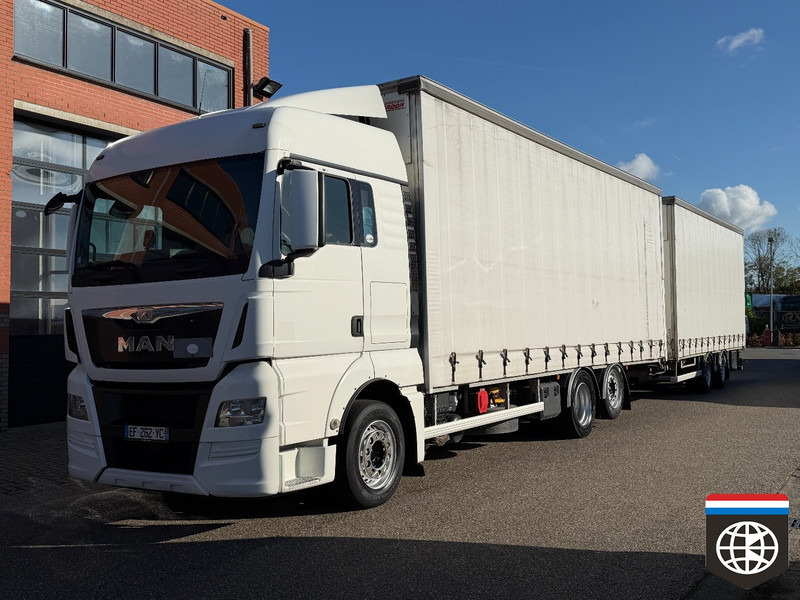 MAN TGX 26.480 RETARDER - NIGHT A/C - Tent veoauto: pilt 1 MAN TGX 26.480 RETARDER - NIGHT A/C - Tent veoauto: pilt 1
