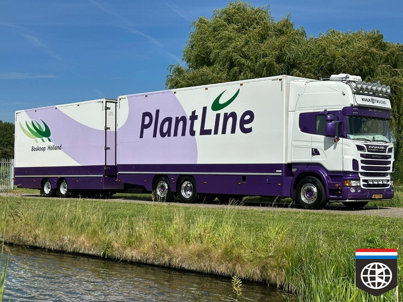 Scania R 500 B 6X2*4 PLANTS COMBI - FULL AIR - RETARDER - 2X TAILLIFT - SPECIAL INTERIOR - CONCOURSTAAT - Külmutiga veoauto: pilt 1 Scania R 500 B 6X2*4 PLANTS COMBI - FULL AIR - RETARDER - 2X TAILLIFT - SPECIAL INTERIOR - CONCOURSTAAT - Külmutiga veoauto: pilt 1