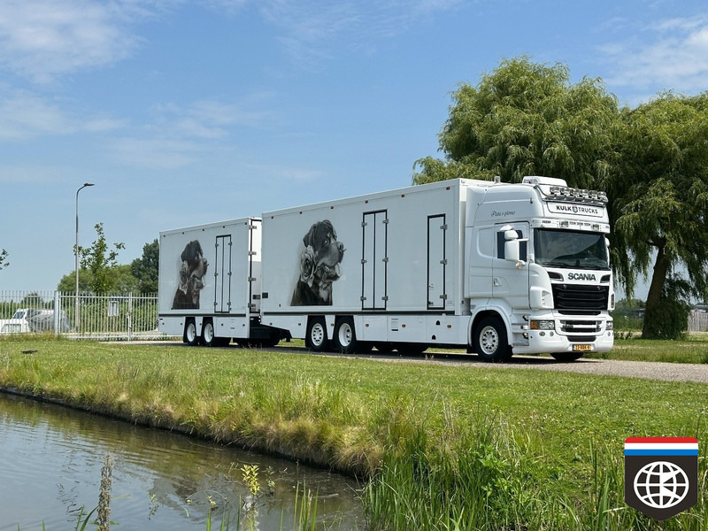 Scania R 730 FLOWER COMBI / SHOWTRUCK - CONCOURSTAAT - Külmutiga veoauto: pilt 1 Scania R 730 FLOWER COMBI / SHOWTRUCK - CONCOURSTAAT - Külmutiga veoauto: pilt 1