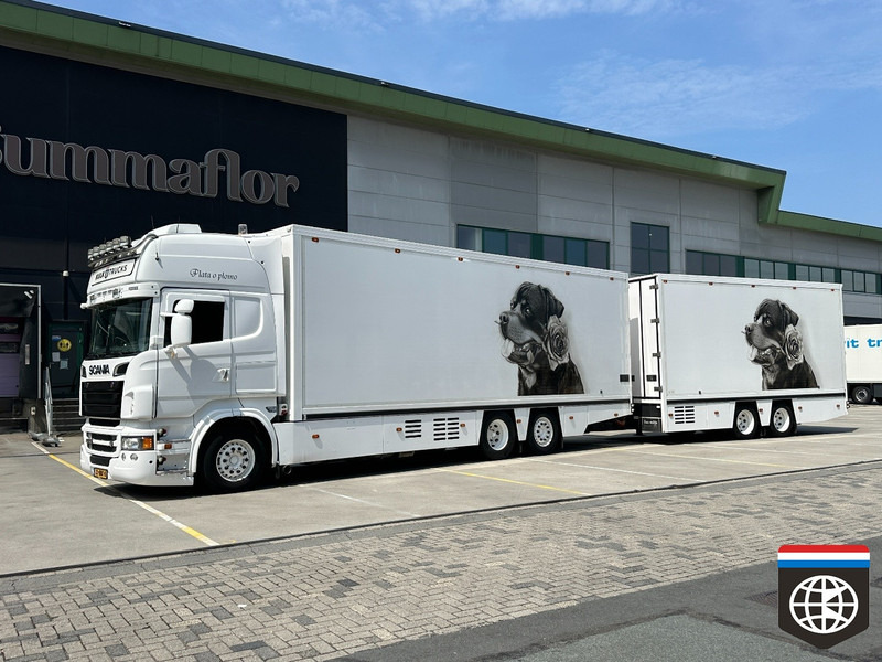 Scania R 730 FLOWER COMBI / SHOWTRUCK - CONCOURSTAAT - Külmutiga veoauto: pilt 2 Scania R 730 FLOWER COMBI / SHOWTRUCK - CONCOURSTAAT - Külmutiga veoauto: pilt 2