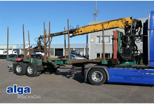 DIEBOLT Teleskop., Holzladekran, 2-Achser, BPW - Metsaveo poolhaagis: pilt 1 DIEBOLT Teleskop., Holzladekran, 2-Achser, BPW - Metsaveo poolhaagis: pilt 1