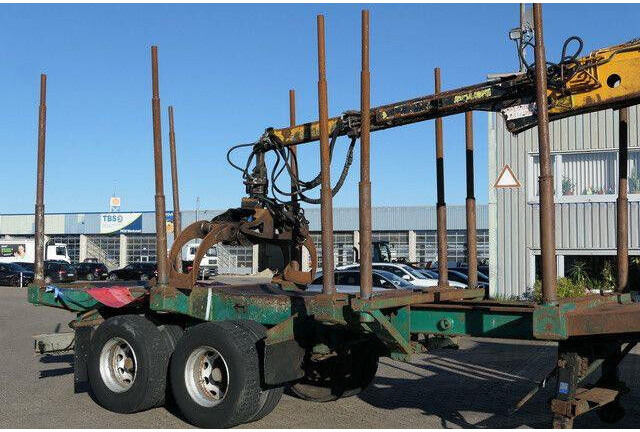 DIEBOLT Teleskop., Holzladekran, 2-Achser, BPW - Metsaveo poolhaagis: pilt 4 DIEBOLT Teleskop., Holzladekran, 2-Achser, BPW - Metsaveo poolhaagis: pilt 4