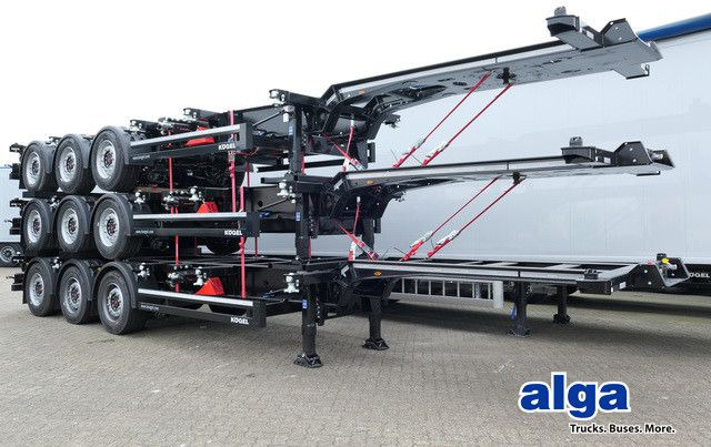 Krone S24-2/40 Fuß Container/ADR/10x auf Lager! - Konteinerveduk/ Tõstukiga poolhaagis: pilt 1 Krone S24-2/40 Fuß Container/ADR/10x auf Lager! - Konteinerveduk/ Tõstukiga poolhaagis: pilt 1