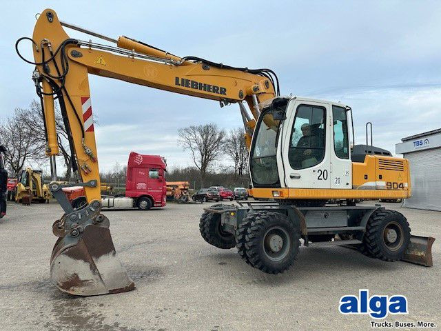 Liebherr A 904 C Litronic/SW System SW48/Klima/Kamera - Ratastel ekskavaator: pilt 1 Liebherr A 904 C Litronic/SW System SW48/Klima/Kamera - Ratastel ekskavaator: pilt 1