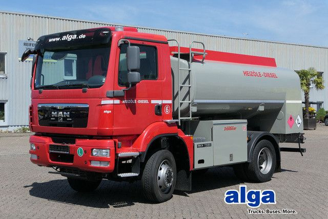 MAN 13.290 TGM BL 4x4, 2 Kammern, 9m³, Allrad, Klima - Tsisternauto: pilt 1 MAN 13.290 TGM BL 4x4, 2 Kammern, 9m³, Allrad, Klima - Tsisternauto: pilt 1