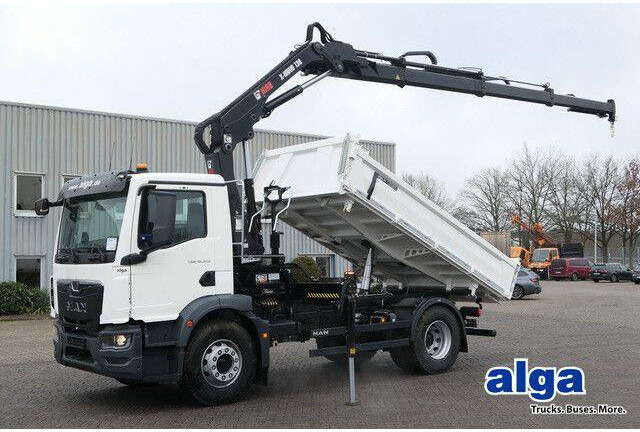 MAN 18.320 TGM BB, Kran Hiab X-Hiduo 138, Funk, AHK - Kallurauto: pilt 1 MAN 18.320 TGM BB, Kran Hiab X-Hiduo 138, Funk, AHK - Kallurauto: pilt 1
