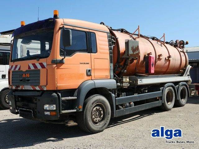 MAN 26.360 FDLC 6x4, Saug- u. Spülaufbau, 14m³ - Vaakumveok: pilt 1 MAN 26.360 FDLC 6x4, Saug- u. Spülaufbau, 14m³ - Vaakumveok: pilt 1