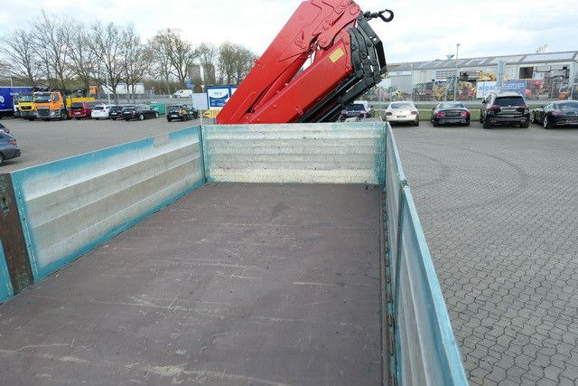 Uus Madelveok/ Platvormveok, Kraanaga veoauto MAN 26.400 TGS BL, Kran HMF 4220 K4, Funk, Container: pilt 9