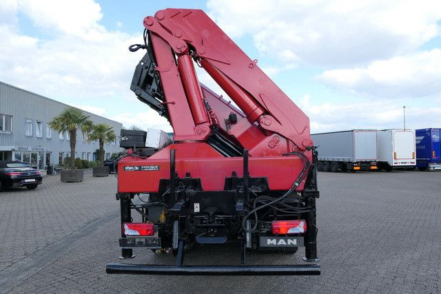 Uus Madelveok/ Platvormveok, Kraanaga veoauto MAN 26.400 TGS BL, Kran HMF 4220 K4, Funk, Container: pilt 6