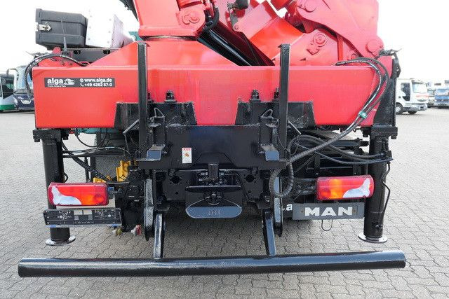 Uus Madelveok/ Platvormveok, Kraanaga veoauto MAN 26.400 TGS BL, Kran HMF 4220 K4, Funk, Container: pilt 7