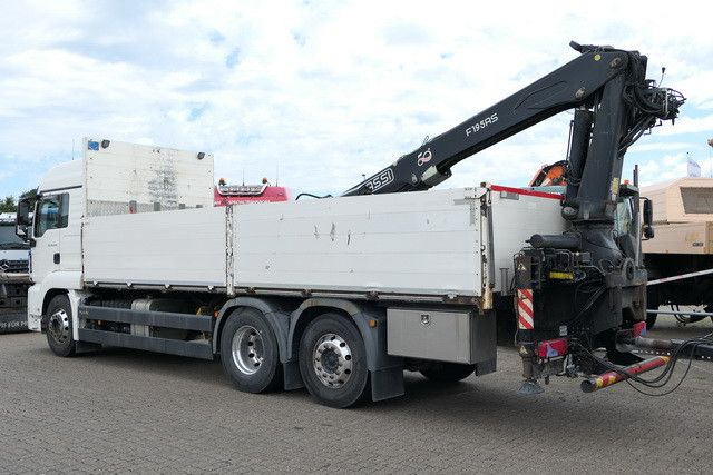 MAN 26.440 TGS LL 6x2, Kran Fassi F195AS.22, AHK, AC - Madelveok/ Platvormveok, Kraanaga veoauto: pilt 3 MAN 26.440 TGS LL 6x2, Kran Fassi F195AS.22, AHK, AC - Madelveok/ Platvormveok, Kraanaga veoauto: pilt 3
