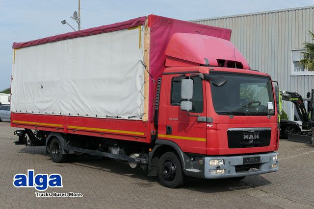 MAN TGL 8.180/LBW/Schiebeverdeck/Automatik - Tent tarbesõiduk: pilt 1 MAN TGL 8.180/LBW/Schiebeverdeck/Automatik - Tent tarbesõiduk: pilt 1