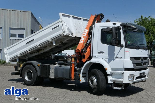 Mercedes-Benz 1829 K Axor, Atlas 116.3-A2L, AHK, Greifer,Klima - Kallurauto, Kraanaga veoauto: pilt 1 Mercedes-Benz 1829 K Axor, Atlas 116.3-A2L, AHK, Greifer,Klima - Kallurauto, Kraanaga veoauto: pilt 1