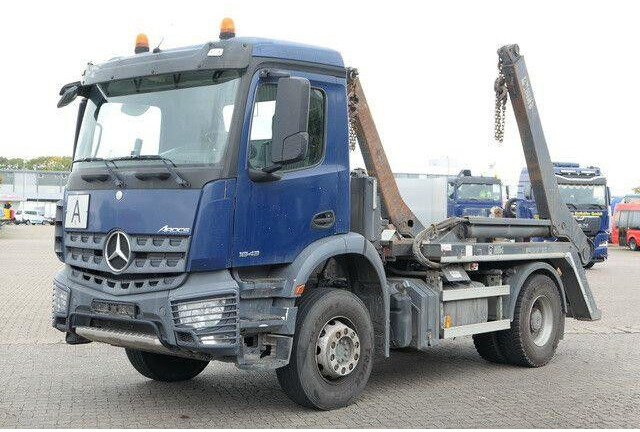 Mercedes-Benz 1832 K Arocs 4x2, Hiab SLT 140, teleskop., Klima - Veoauto - kaablisüsteem: pilt 5 Mercedes-Benz 1832 K Arocs 4x2, Hiab SLT 140, teleskop., Klima - Veoauto - kaablisüsteem: pilt 5