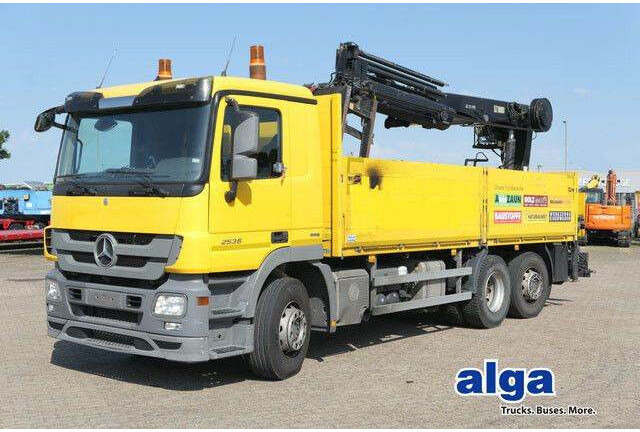 Mercedes-Benz 2536 Actros/MP3/HIAB 211DL/AHK/Klima - Madelveok/ Platvormveok: pilt 1 Mercedes-Benz 2536 Actros/MP3/HIAB 211DL/AHK/Klima - Madelveok/ Platvormveok: pilt 1