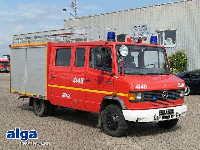 Mercedes-Benz 814 D/Feuerwehr/Metz/Wassertank/Pumpe - Tuletõrjeauto: pilt 1 Mercedes-Benz 814 D/Feuerwehr/Metz/Wassertank/Pumpe - Tuletõrjeauto: pilt 1