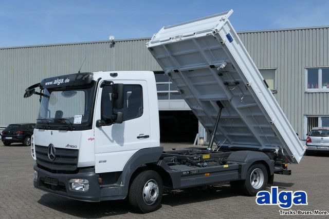 Mercedes-Benz 818 K Atego 4x2, Meiller, 19tkm, 2x AHK, Klima - Tarbesõiduk kallur: pilt 1 Mercedes-Benz 818 K Atego 4x2, Meiller, 19tkm, 2x AHK, Klima - Tarbesõiduk kallur: pilt 1