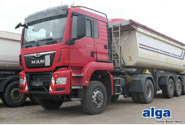 MAN 18.430 TGS BLS 4x4, Allrad, Hydraulik, Klima - Sadulveok: pilt 1 MAN 18.430 TGS BLS 4x4, Allrad, Hydraulik, Klima - Sadulveok: pilt 1