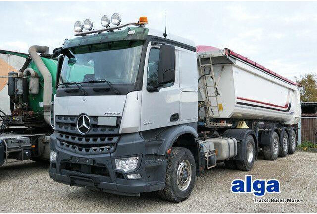 Mercedes-Benz 1846 Arocs 4x4, HydroDrive, Hydr., Alu-Felgen,AC - Sadulveok: pilt 1 Mercedes-Benz 1846 Arocs 4x4, HydroDrive, Hydr., Alu-Felgen,AC - Sadulveok: pilt 1