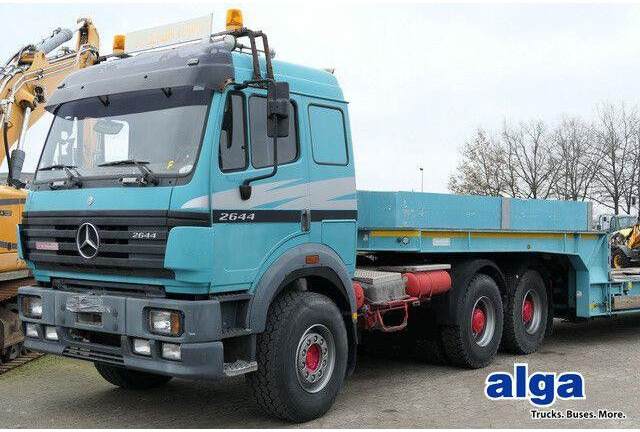 Mercedes-Benz 2644 S 6x4, Hydr., Blattfederung, 321tkm, ZSA - Sadulveok: pilt 1 Mercedes-Benz 2644 S 6x4, Hydr., Blattfederung, 321tkm, ZSA - Sadulveok: pilt 1