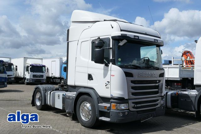 Scania G 450 4x2, Retarder, Hydr., Klima, Alu-Felgen - Sadulveok: pilt 1 Scania G 450 4x2, Retarder, Hydr., Klima, Alu-Felgen - Sadulveok: pilt 1