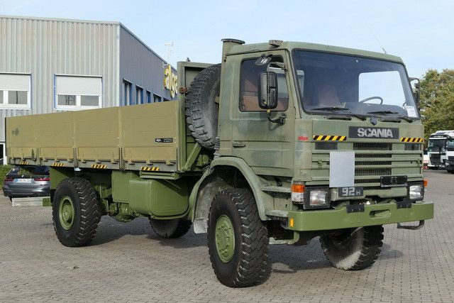 Scania P92HK 4x4, Allrad, Einzelbereifung, Klima, 40tkm - Madelveok/ Platvormveok: pilt 4 Scania P92HK 4x4, Allrad, Einzelbereifung, Klima, 40tkm - Madelveok/ Platvormveok: pilt 4