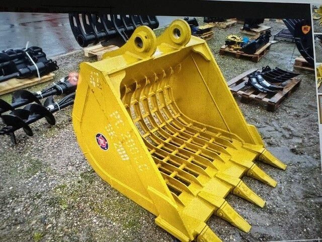 Sieblöffel mit Zähne für 17/24 t. Bagger - Lintekskavaator: pilt 3 Sieblöffel mit Zähne für 17/24 t. Bagger - Lintekskavaator: pilt 3
