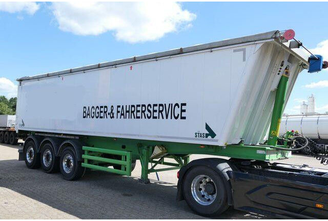 Kallur-poolhaagis Stas S300CX, Alu, 46m³, Cramaro, SAF, Lenkachse!: pilt 9 Kallur-poolhaagis Stas S300CX, Alu, 46m³, Cramaro, SAF, Lenkachse!: pilt 9