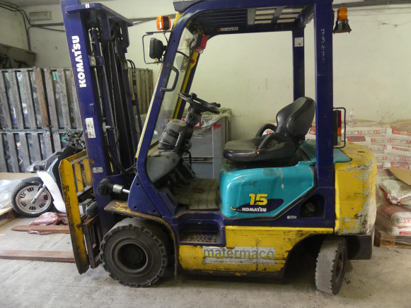 Chariot élévateur Komatsu FD15T-17 - Kahveltõstuk: pilt 5 Chariot élévateur Komatsu FD15T-17 - Kahveltõstuk: pilt 5