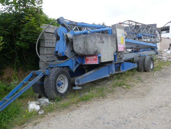 Grue à montage rapide sur remorque Eurogru 306/32-10 type 21-32-1000 - Isepaigalduv kraana: pilt 1 Grue à montage rapide sur remorque Eurogru 306/32-10 type 21-32-1000 - Isepaigalduv kraana: pilt 1