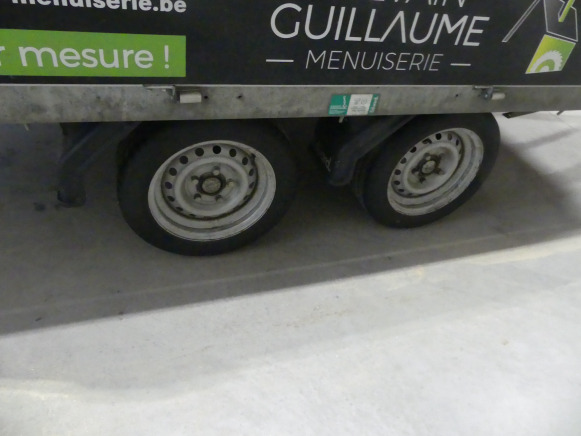 Remorque double essieu non freinée Eduards - Haagis: pilt 5 Remorque double essieu non freinée Eduards - Haagis: pilt 5