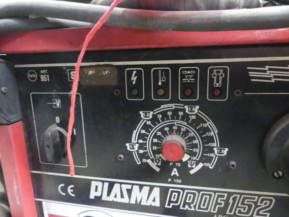 Metallitöötlusmasin Machine de découpe plasma Cebora Plasma Prof 152 arc control: pilt 8