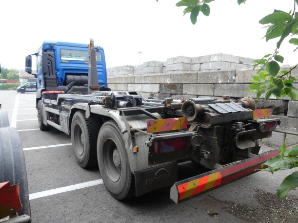 REF:1291 - Camion porte container MAN TGS (2014-500.187 km) - Konteinerveduk/ Tõstukiga veoauto: pilt 4 REF:1291 - Camion porte container MAN TGS (2014-500.187 km) - Konteinerveduk/ Tõstukiga veoauto: pilt 4