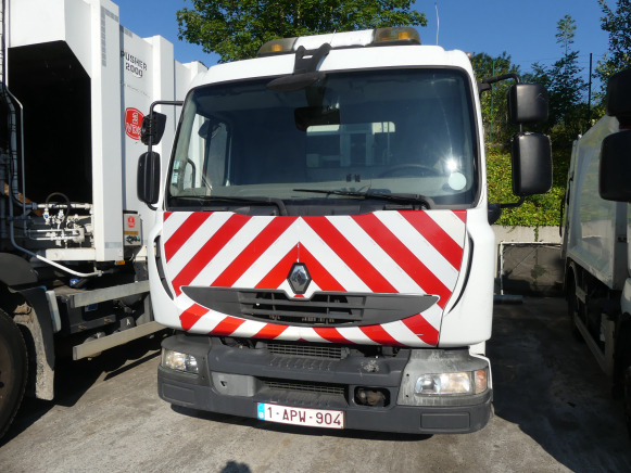 REF:1338 - Camion poubelle Renault Midlum 190DXI (2011-140.758 km) - Prügiauto: pilt 1 REF:1338 - Camion poubelle Renault Midlum 190DXI (2011-140.758 km) - Prügiauto: pilt 1