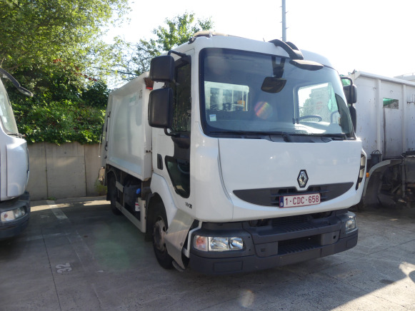 REF:1380 - Camion poubelle Renault Midlum 180DXI (2011-183.874 km) - Prügiauto: pilt 2 REF:1380 - Camion poubelle Renault Midlum 180DXI (2011-183.874 km) - Prügiauto: pilt 2