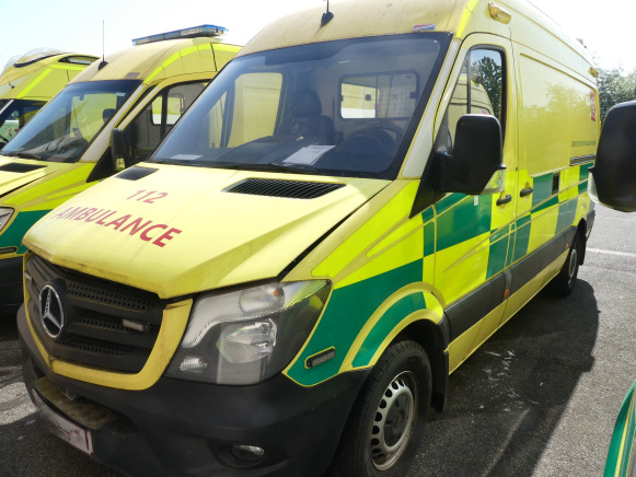 REF:21 - Ambulance Mercedes-Benz Sprinter (2015-331.515 km) - Kiirabiauto: pilt 1 REF:21 - Ambulance Mercedes-Benz Sprinter (2015-331.515 km) - Kiirabiauto: pilt 1