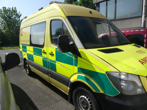 REF:22 - Ambulance Mercedes-Benz Sprinter (2015-256.163 km) - Kiirabiauto: pilt 4 REF:22 - Ambulance Mercedes-Benz Sprinter (2015-256.163 km) - Kiirabiauto: pilt 4