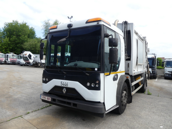 REF:5446 - Camion poubelle Renault Access (2013-192.146 km) - Prügiauto: pilt 1 REF:5446 - Camion poubelle Renault Access (2013-192.146 km) - Prügiauto: pilt 1