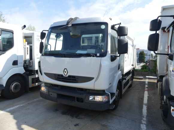 REF:68420 - Camion poubelle Renault Midlum 180DXI (2013-115.450 km) - Prügiauto: pilt 1 REF:68420 - Camion poubelle Renault Midlum 180DXI (2013-115.450 km) - Prügiauto: pilt 1