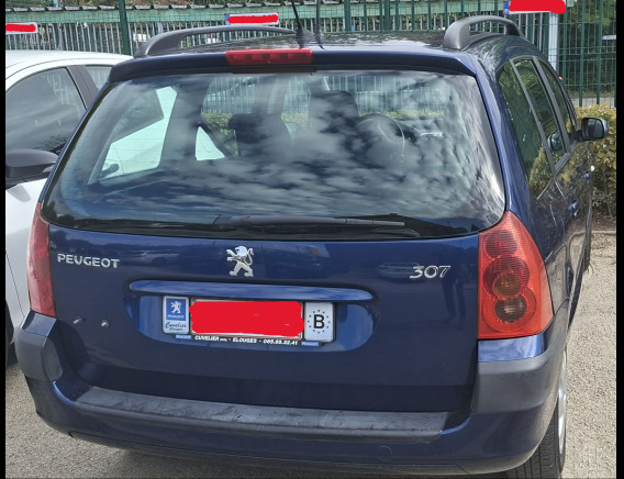 Voiture Peugeot 307 (2005-58.925 km-VIN:VF33EKFUC84066327) - Auto: pilt 2 Voiture Peugeot 307 (2005-58.925 km-VIN:VF33EKFUC84066327) - Auto: pilt 2