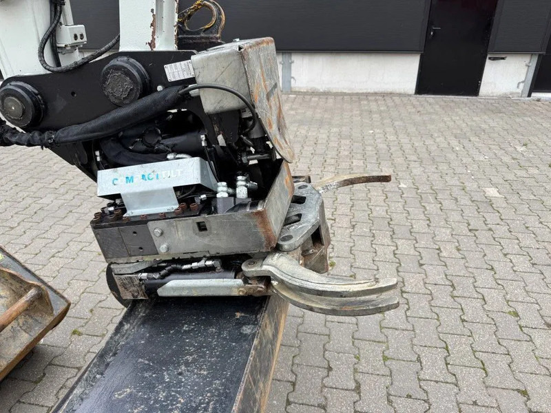 Ratastel ekskavaator Takeuchi TB295W BJ 2021 3500 uur Compacttilt Draaikantelstuk met Gripper !: pilt 16