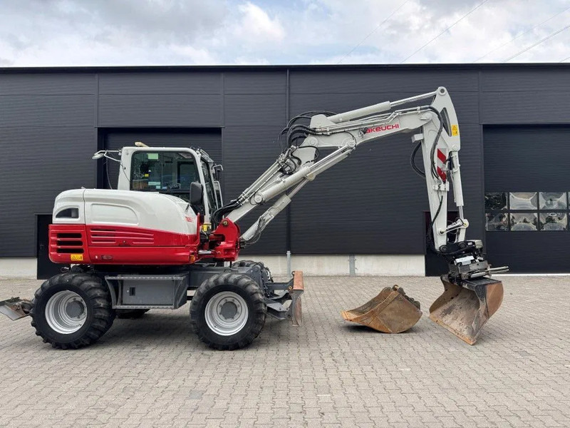 Ratastel ekskavaator Takeuchi TB295W BJ 2021 3500 uur Compacttilt Draaikantelstuk met Gripper !: pilt 7