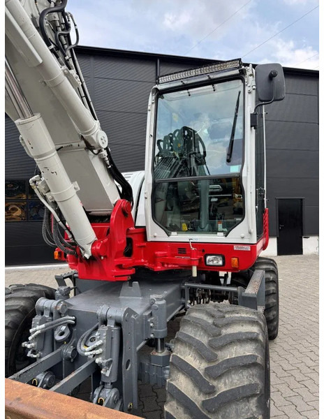 Ratastel ekskavaator Takeuchi TB295W BJ 2021 3500 uur Compacttilt Draaikantelstuk met Gripper !: pilt 12