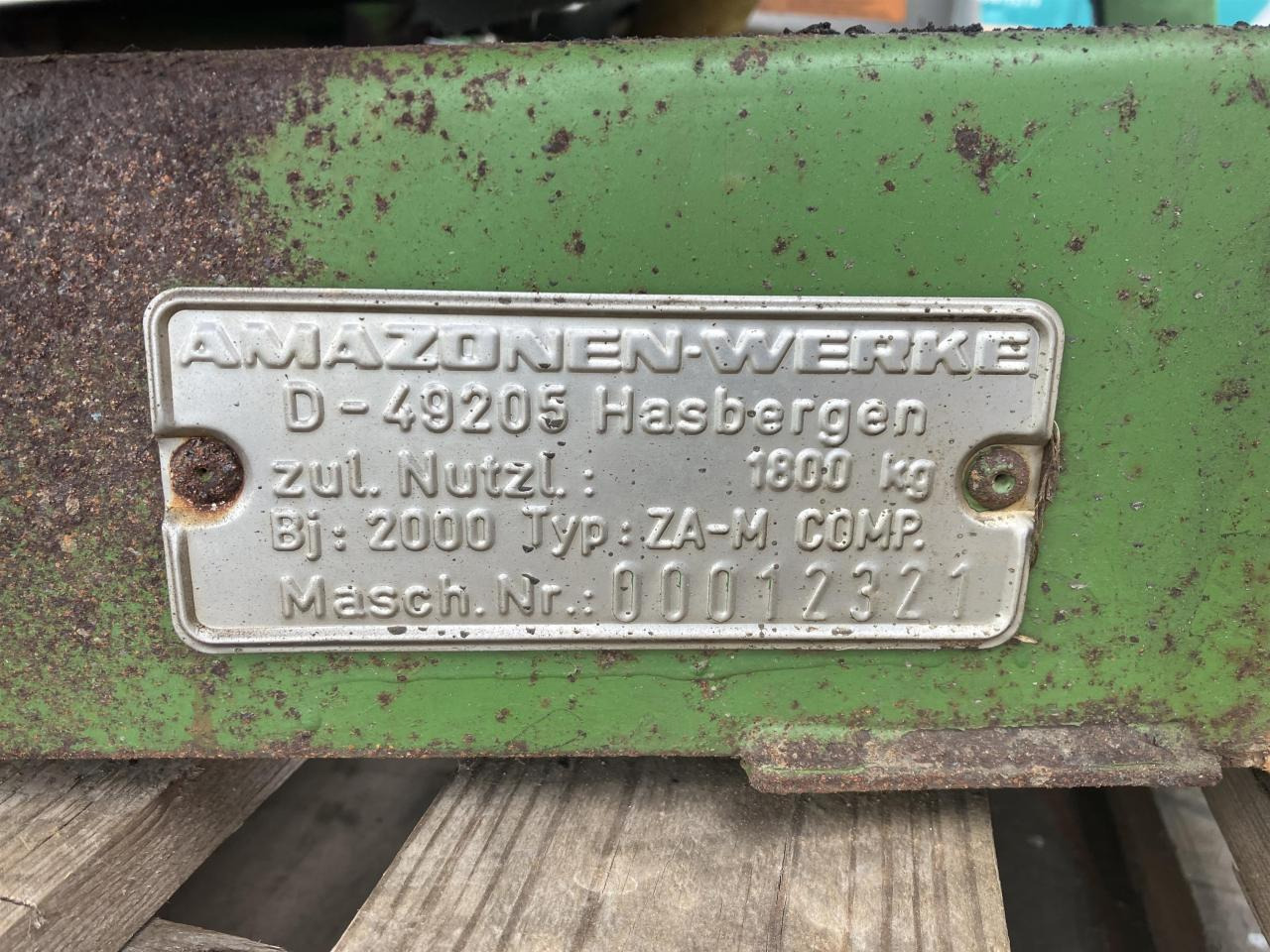 Väetiselaoturid Amazone ZA-M 1000 Comp.: pilt 6