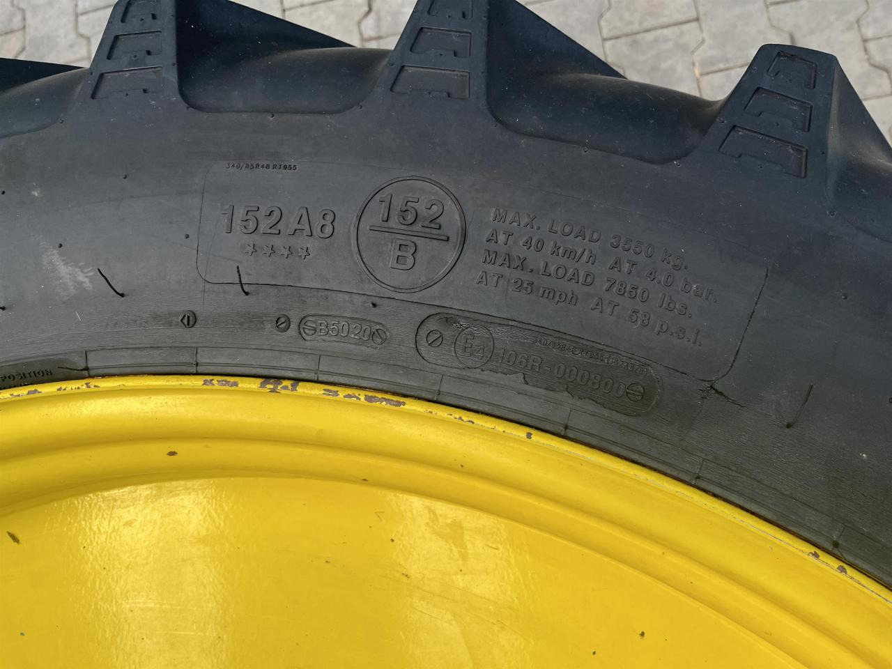 BKT 340/85R48 - Rehv - Põllutööseade: pilt 5 BKT 340/85R48 - Rehv - Põllutööseade: pilt 5