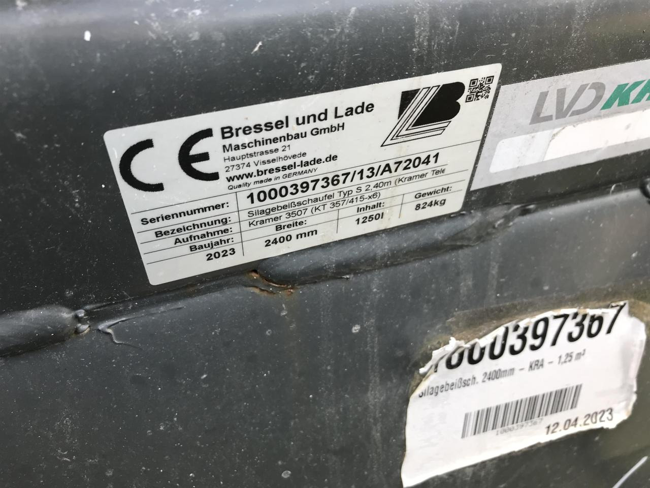 Bressel KRAS-1,25 - 2,40 m - Kopp: pilt 5 Bressel KRAS-1,25 - 2,40 m - Kopp: pilt 5