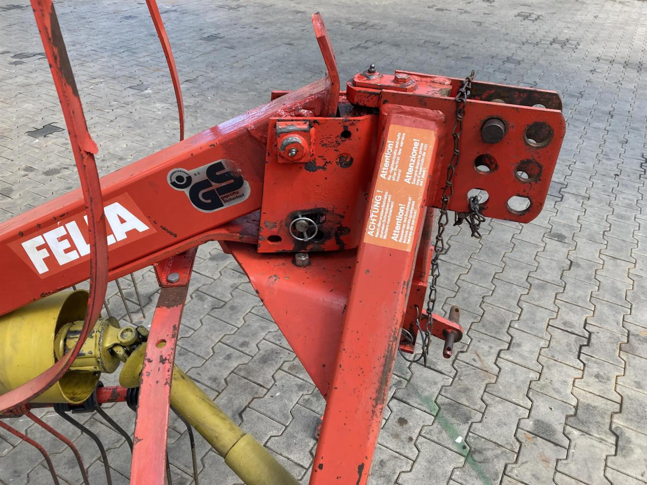 Fella TS 335 DN - Kaarutaja/ Reha: pilt 5 Fella TS 335 DN - Kaarutaja/ Reha: pilt 5