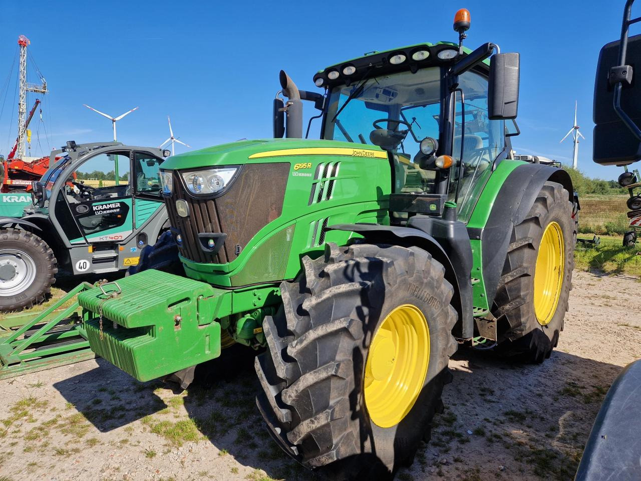 John Deere 6195R - Traktor: pilt 1 John Deere 6195R - Traktor: pilt 1