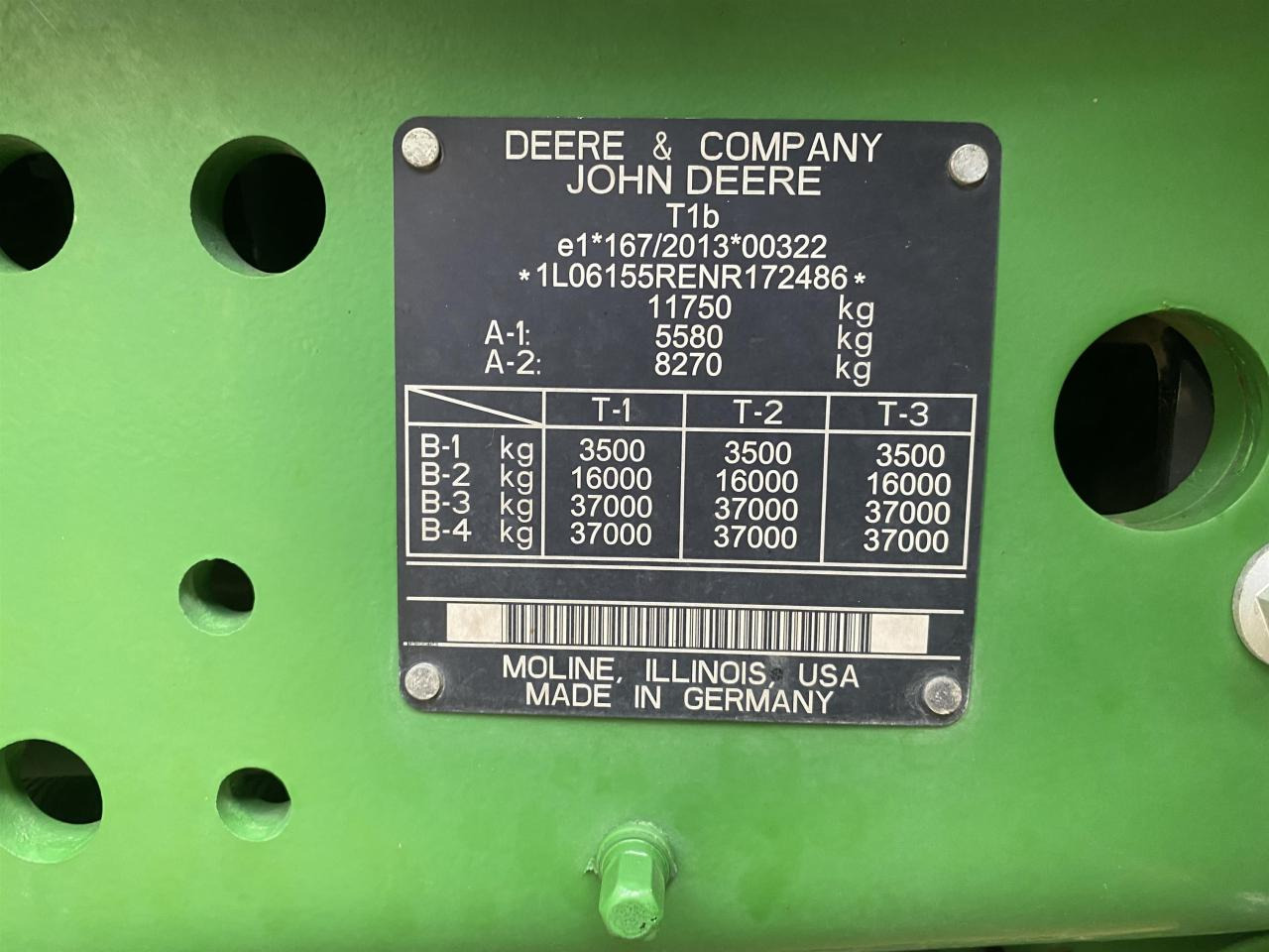 Traktor John Deere 6R 155: pilt 8 Traktor John Deere 6R 155: pilt 8