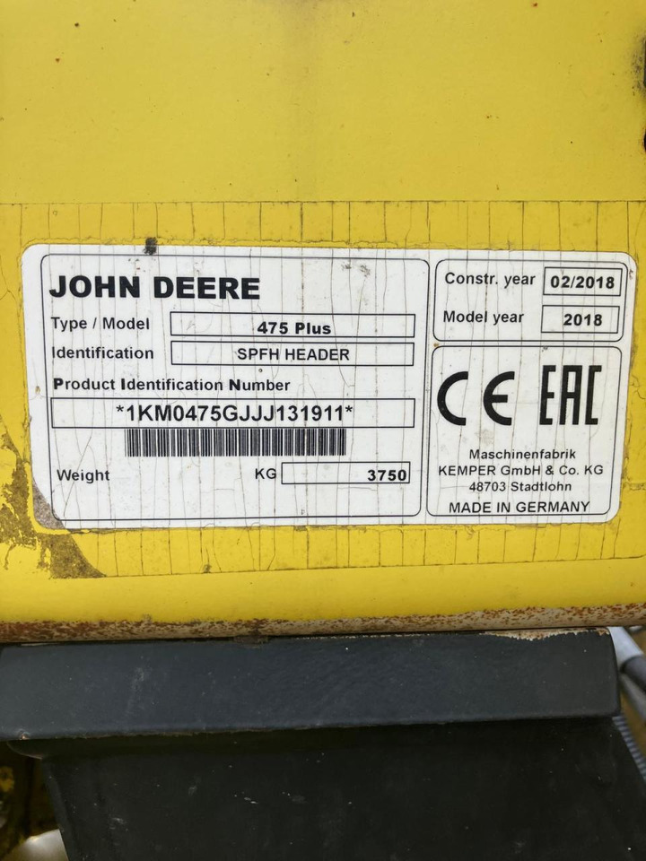 Koristusmasin John Deere 8500: pilt 12